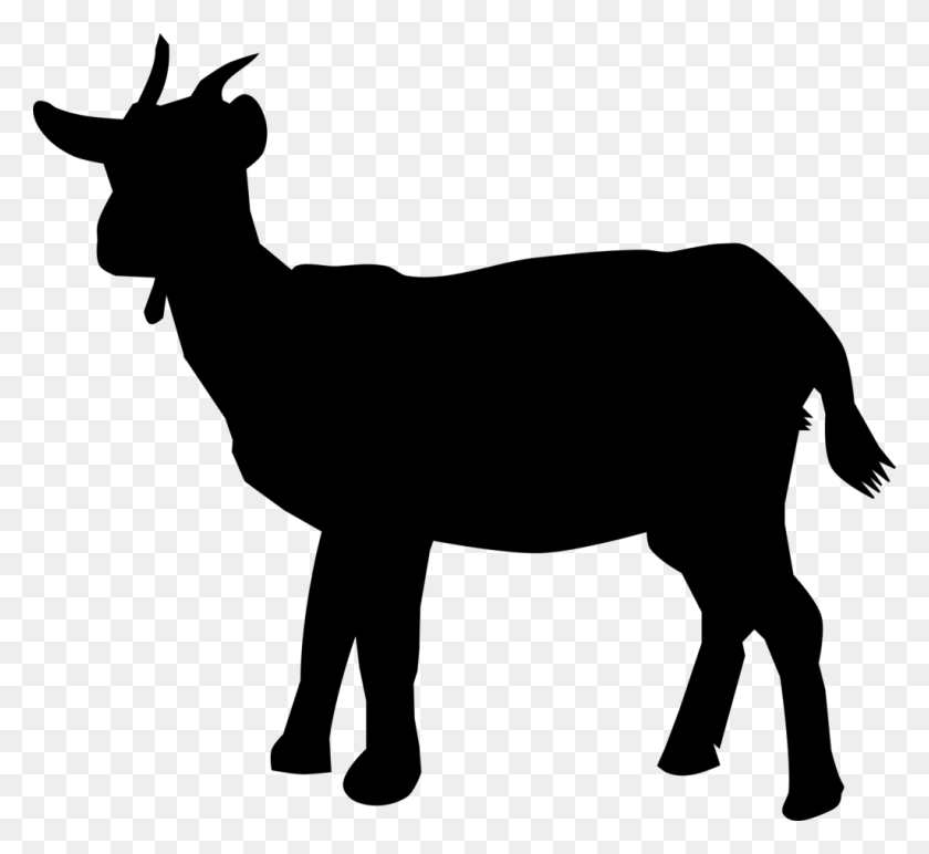 1024x936 Clip Art Goat - Ram Horns Clipart