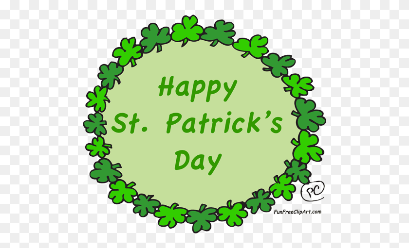 500x451 Clip Art Happy St Patrick's Day - Happy St Patricks Day Clipart