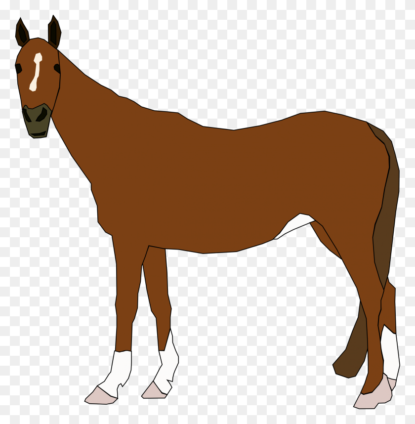 2343x2400 Clipart Horses - Clipart De Cabeza De Caballo Blanco Y Negro