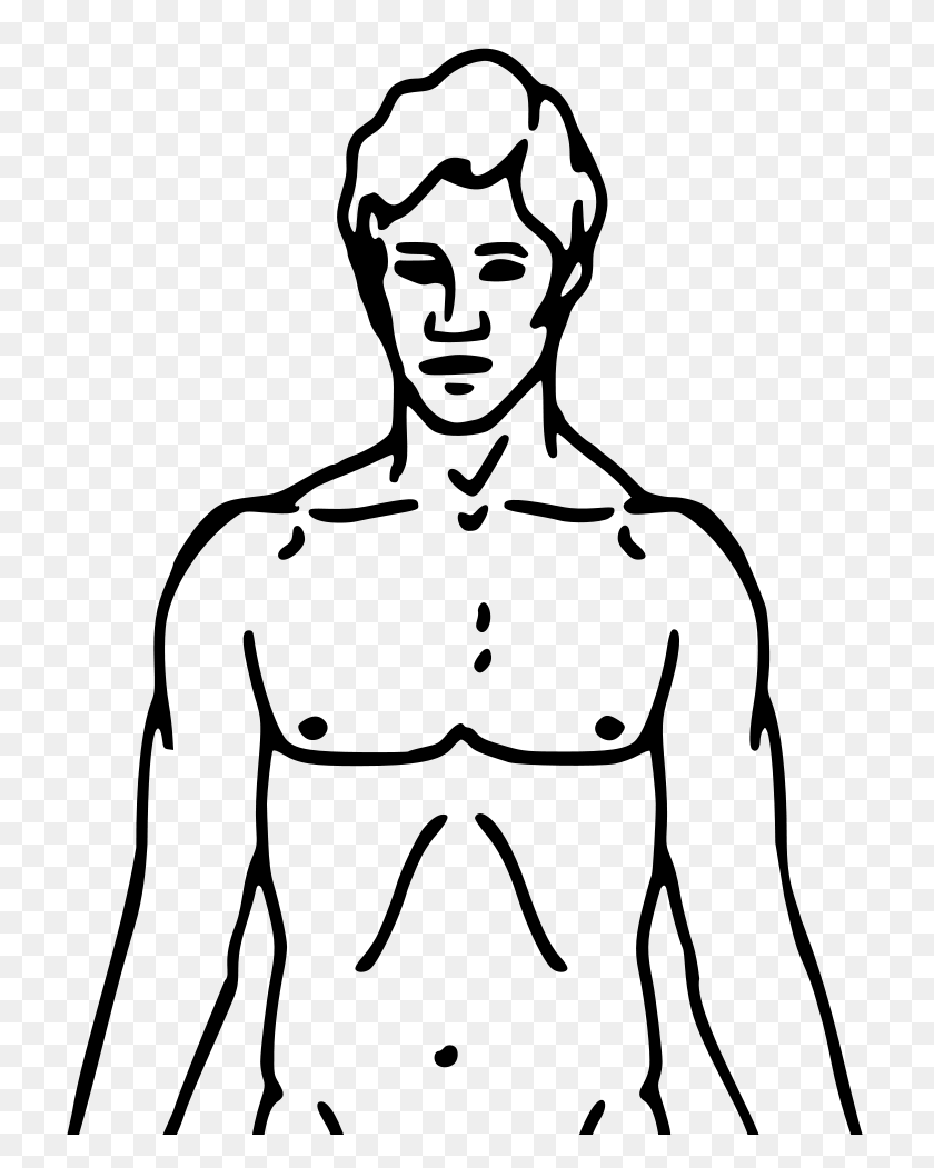 722x991 Clipart Cuerpo Humano - Clipart De Cuerpo Saludable