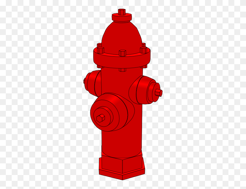270x588 Clip Art Hydrant - Inventory Clipart