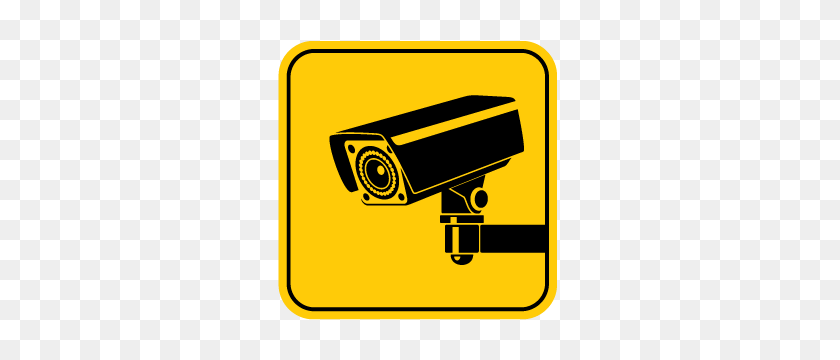 309x300 Clip Art Images Of Cctv Camera Clipart Pencil And In Color - Camera Clipart