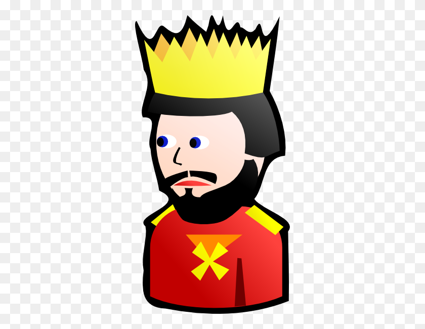 306x590 Clip Art King - King Of Hearts Clipart