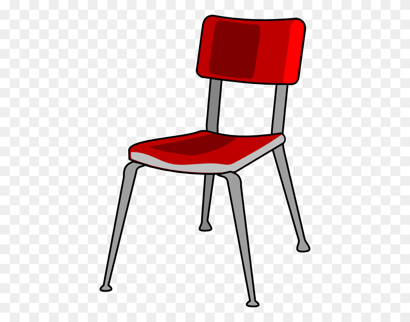 432x599 Clip Art Kitchen Table Clip Art - Table And Chair Clipart