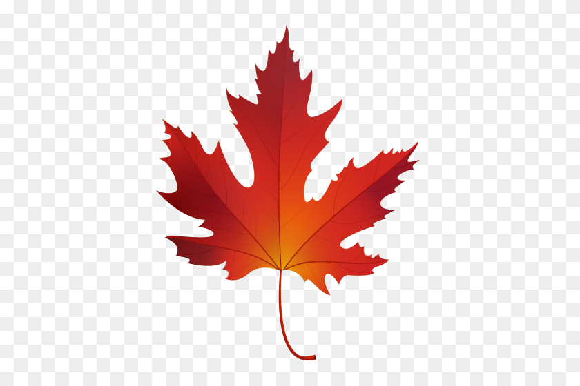 388x500 Clip Art Leaves, Clip Art - Thanksgiving Leaves Clipart