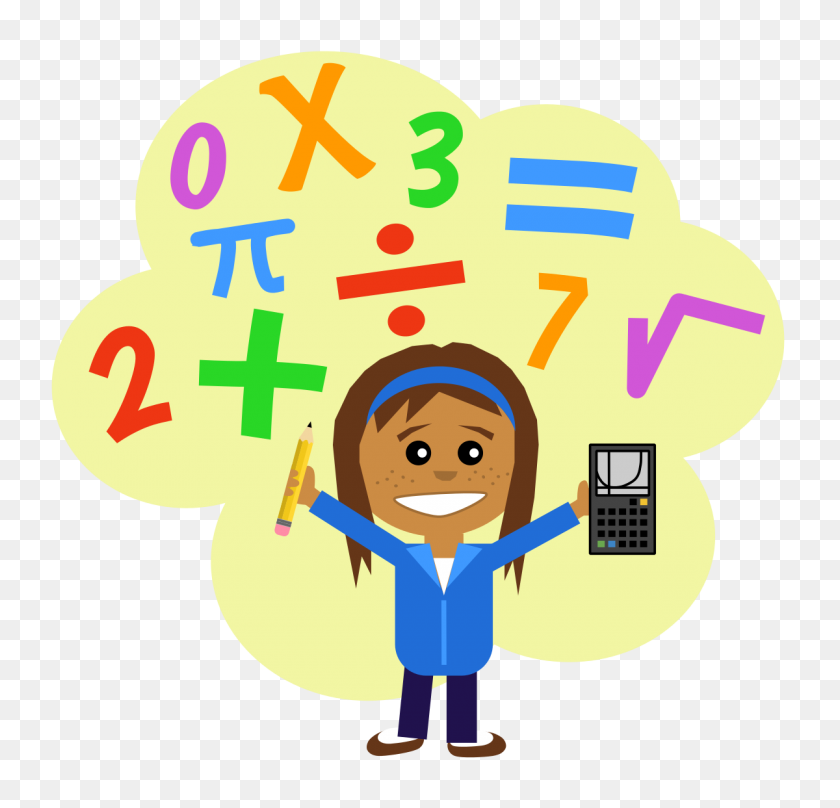 1200x1151 Clip Art Math Look At Clip Art Math Clip Art Images - Girl Studying Clipart