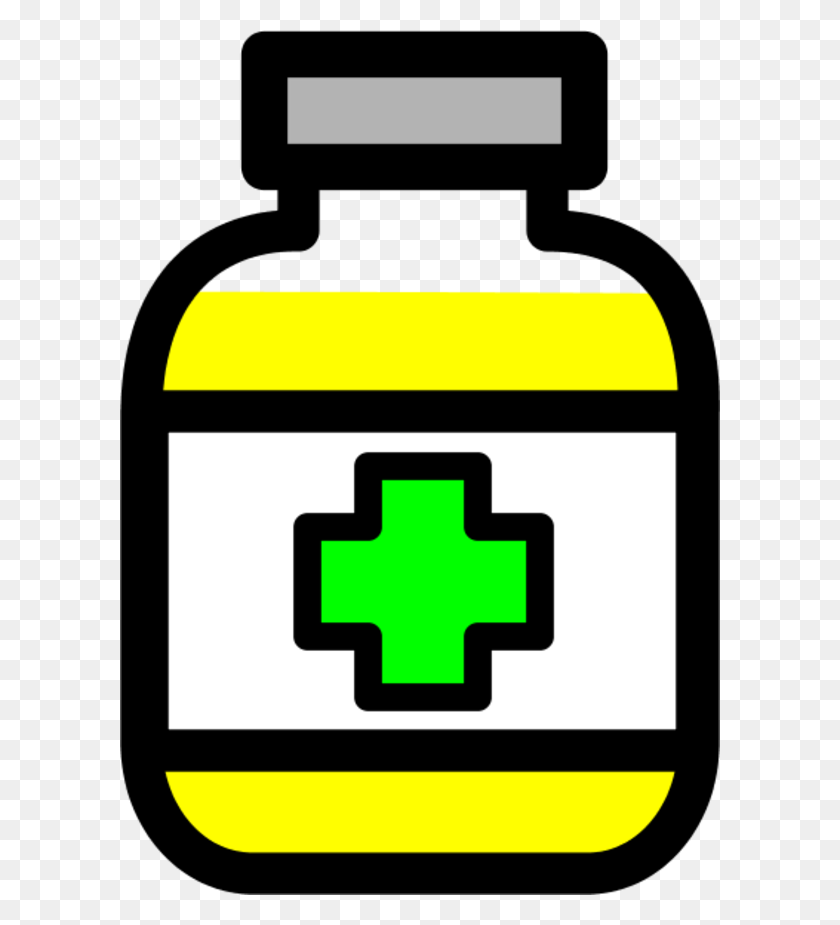 600x865 Clip Art Medicine - Prescription Clipart