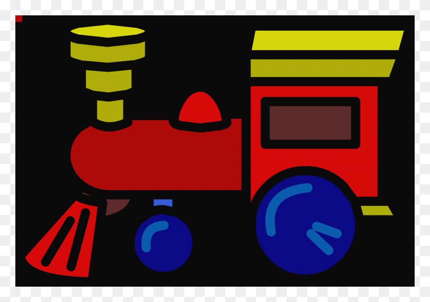 1820x1238 Клип-Арт Модель Поезд Двигателя Картинки - Паровозик Клипарт