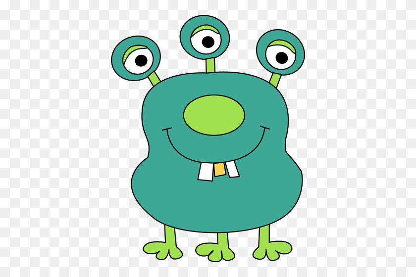 392x500 Clip Art Monsters - To Say Clipart