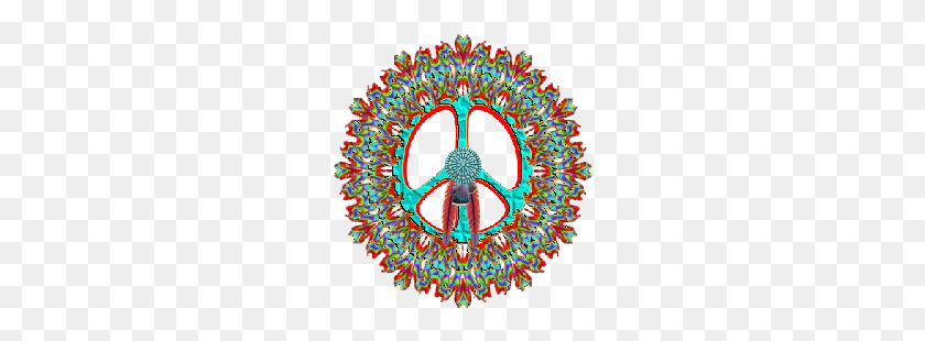 250x250 Клипарт Американских Индейцев Вдохновлены - Символ Мира Png