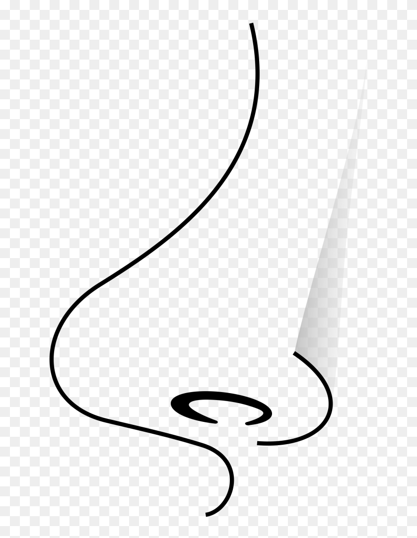 665x1024 Clip Art Nose Look At Clip Art Nose Clip Art Images - Eel Clipart Black And White