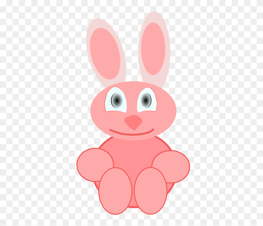 444x661 Clip Art O Baby Rabbit Easter Easter Scallywag - Bunny Nose Clipart