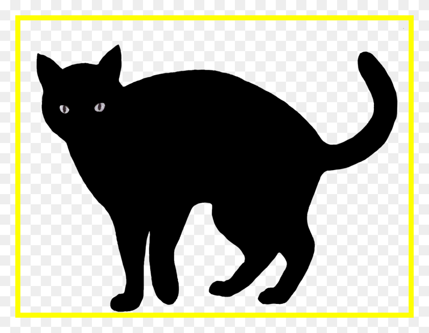 1211x920 Clip Art Of A Scary Cat Winging - Cat Clipart Transparent