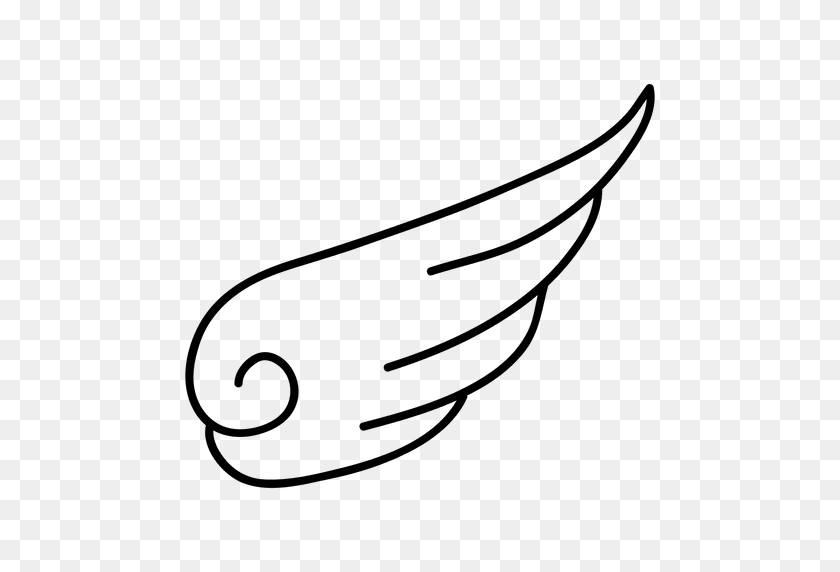512x512 Clip Art Of Angel Baby - Angel Wings Clip Art