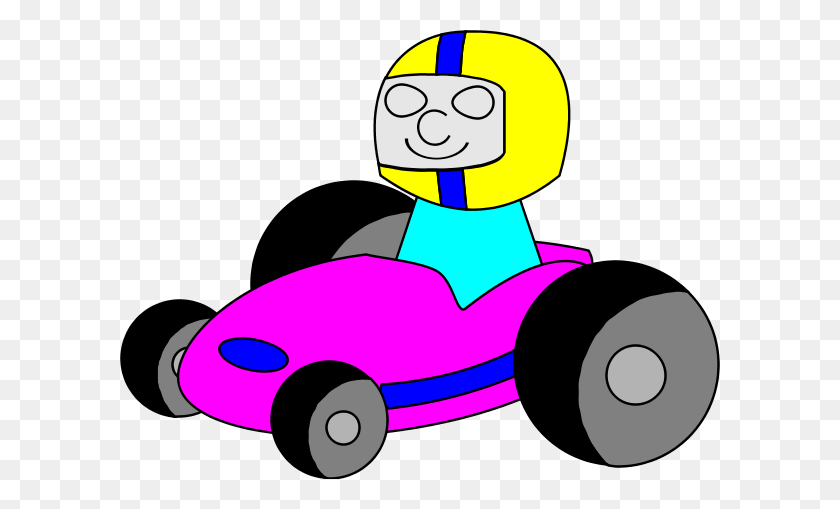 600x449 Clip Art Of Cartoon Man Driving Car Clipart - Driving Car Clipart