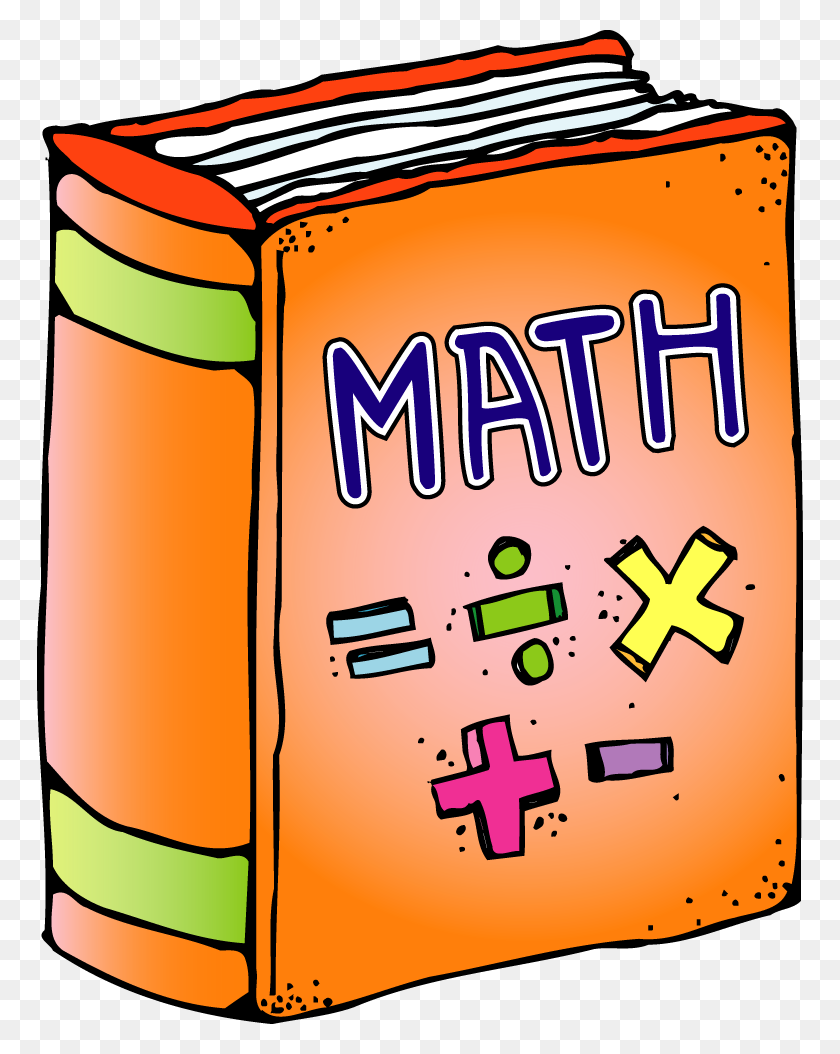766x994 Clip Art Of Math Clipart - School Clipart Images