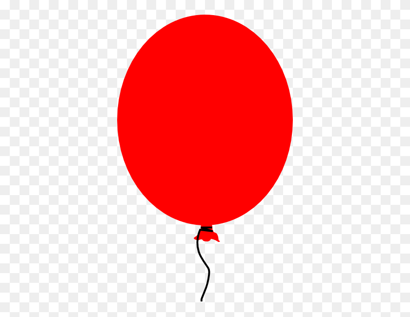 360x590 Clip Art Of Red Balloons Balloon At Clker Com Vector Online - Pickleball Clipart