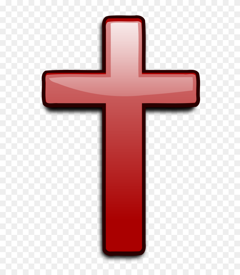 623x900 Clip Art Of The Cross Clipart - Red Cross Clipart
