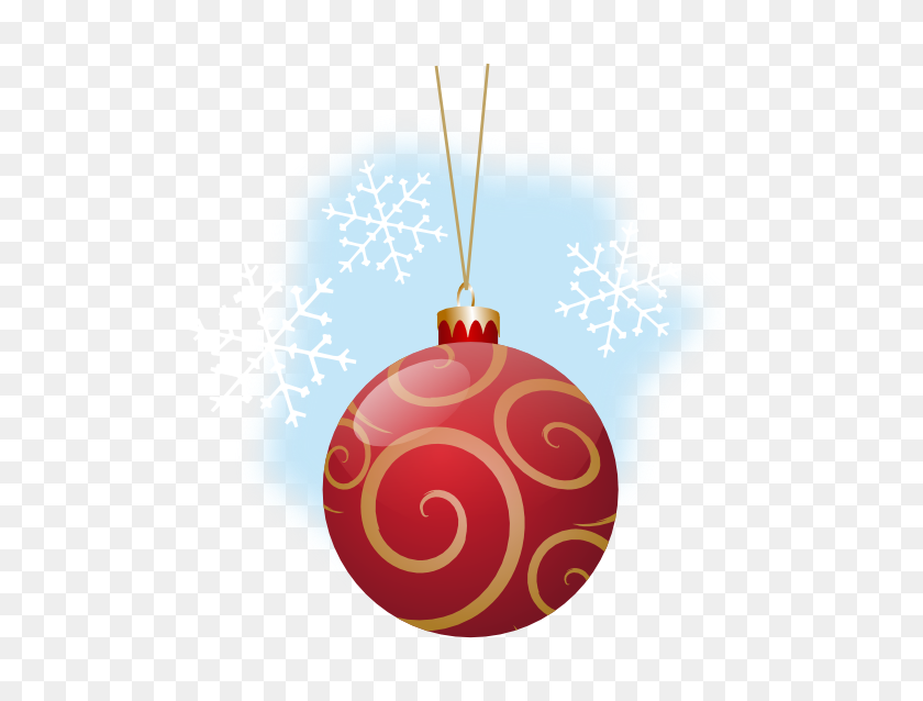 555x578 Clip Art Ornament Christmas Ball Xmas Youtube - Christmas Clip Art For Facebook