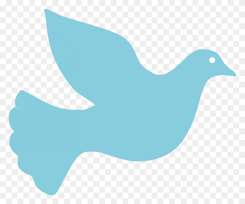 800x656 Clip Art Peace Dove - Peace Dove Clipart