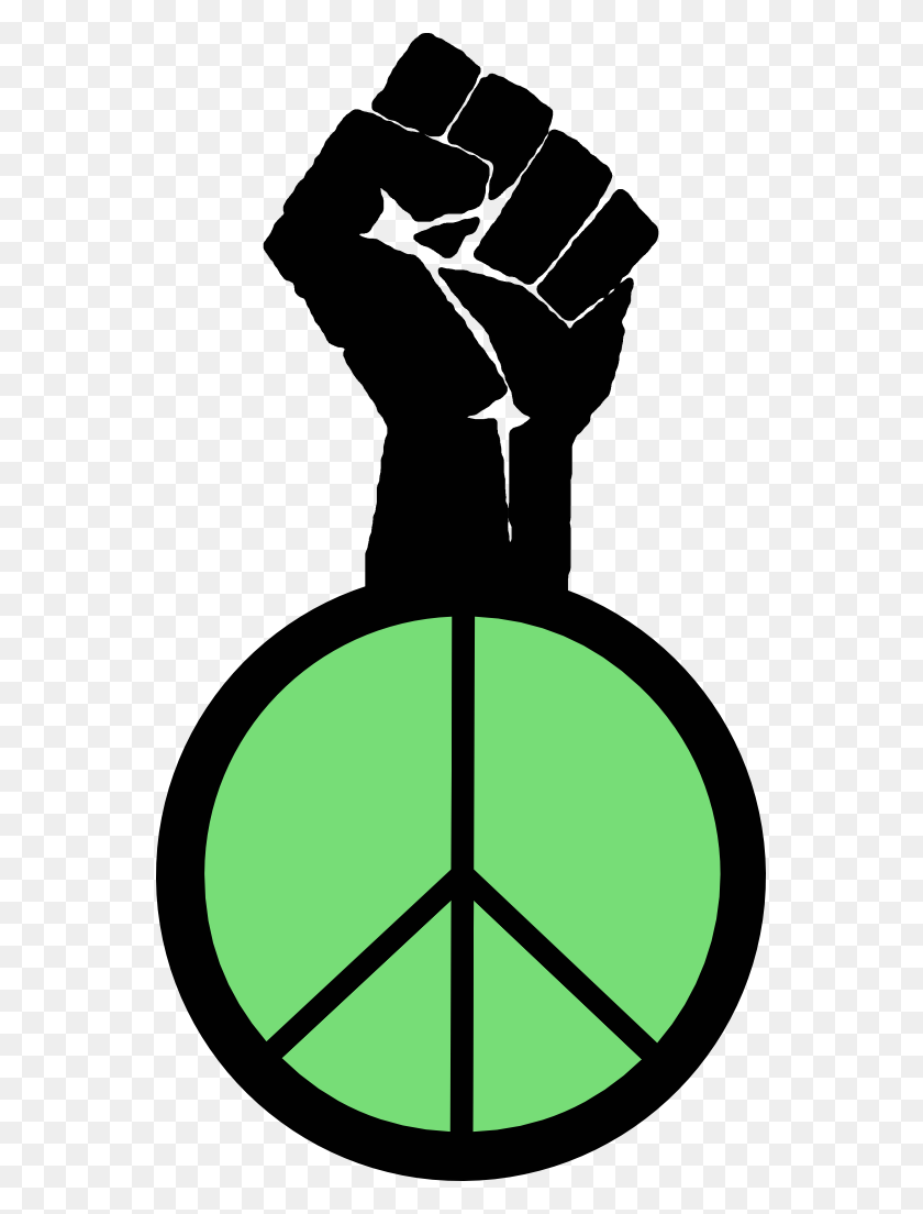 555x1044 Clip Art Peace Signs - Street Clipart Black And White