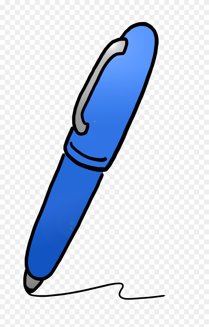 2288x3672 Clip Art Pen - Ink Pen Clipart