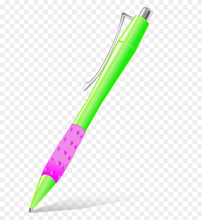 600x856 Clip Art Pens - Pen Writing Clipart