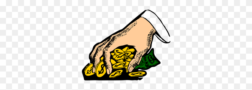 300x242 Clip Art Pointing Hand - Fake Money Clipart