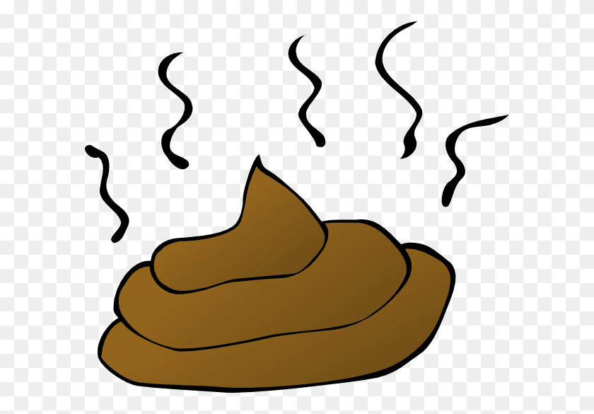 600x525 Clip Art Poop - Dog Tail Clipart