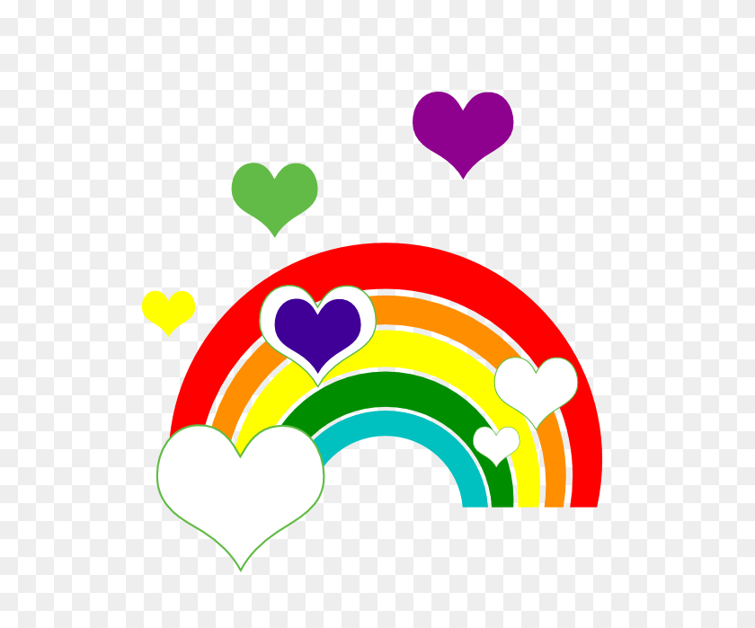 555x639 Clip Art Reading Rainbow Marriage Equality I - Equal Clipart