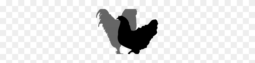210x150 Clip Art Rooster Silhouette Clip Art - Rooster Weathervane Clipart