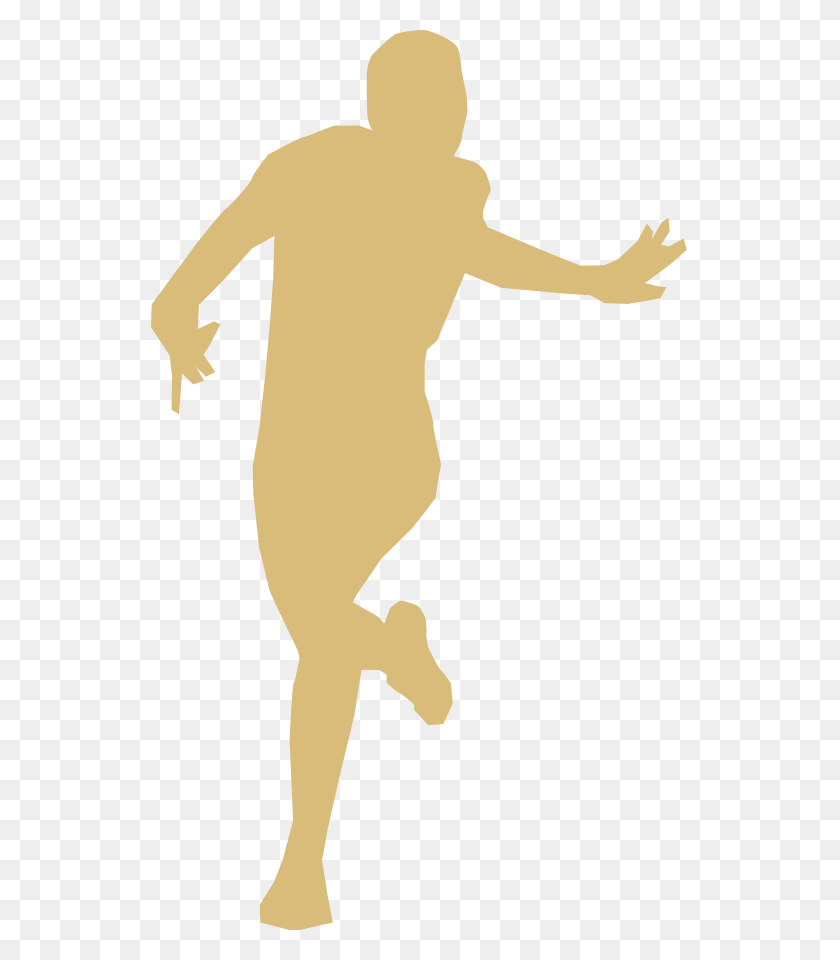 537x900 Clip Art Runners - Female Runner Clipart