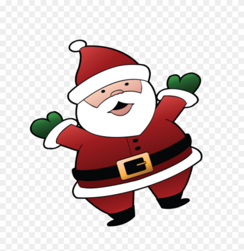 Clip Art Santa - Santa Sleigh Clipart Black And White