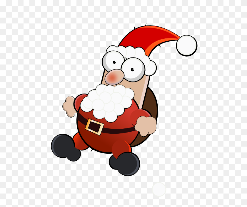 555x646 Clip Art Santa Crazy Xmas Man Christmas Youtube - Youtube Logo Clipart