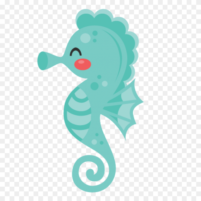 1024x1024 Clip Art Seahorse Free Clipart Download - Seahorse Black And White Clipart
