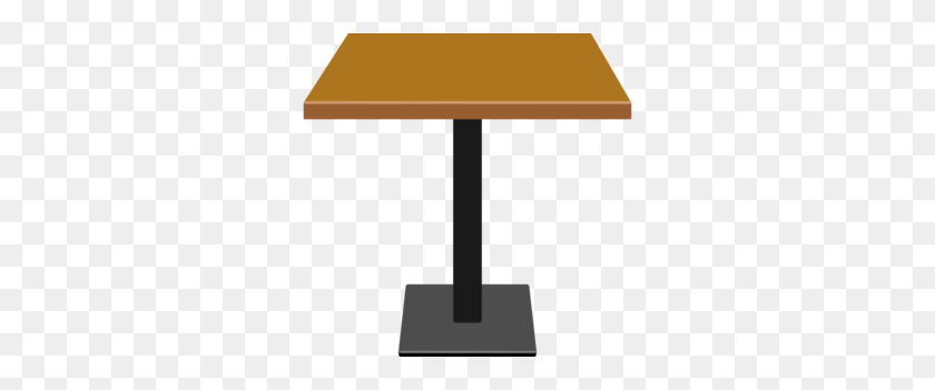 298x291 Clip Art Small Wood Table Clip Art At Clker Gwcefgm - Set Table Clipart