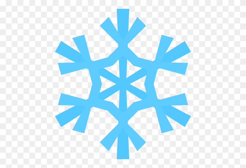 512x512 Картинки Снежинка - Морозный Клипарт
