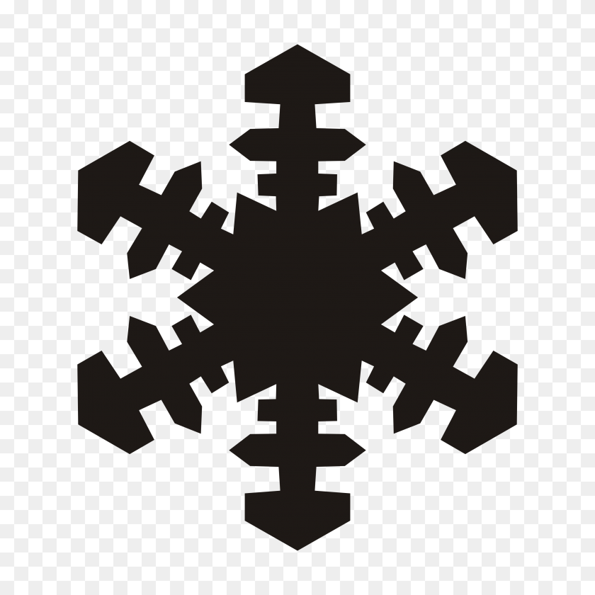 3333x3333 Clip Art Snowflake Christmas - Snowflake Clipart Free