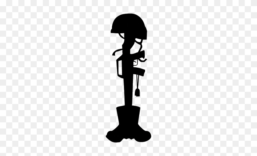 450x450 Clip Art Soldier Cross Battlefield Clipart Pencil And In Color - Army Clipart Black And White