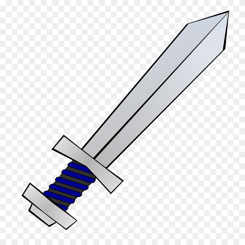 2400x2400 Clip Art Sword Viewing - Clipart Dagger