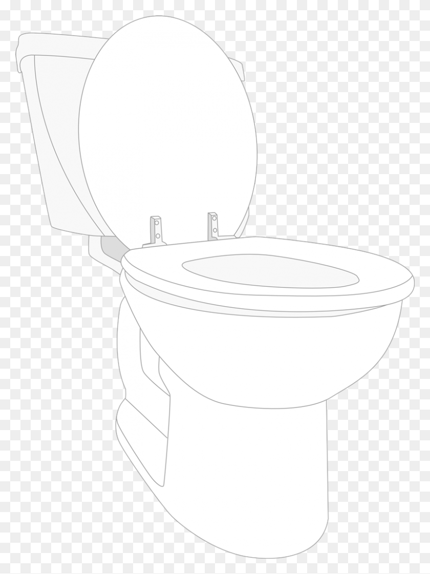 800x1089 Clip Art Toilet Bowl Clipart Black And White Mfbossr - Bowl Clipart Black And White