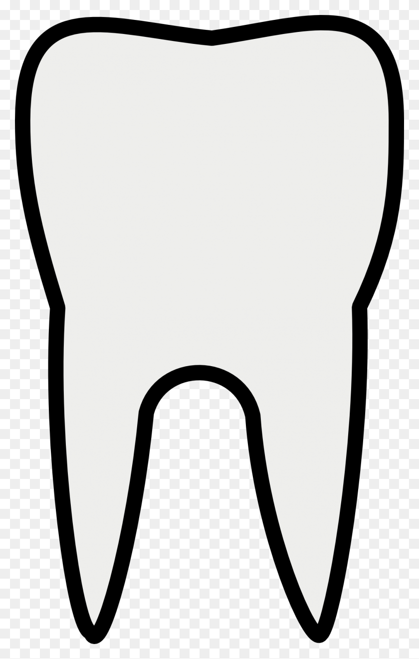 1331x2153 Clip Art Tooth - Look Here Clipart
