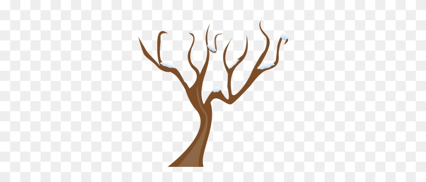 296x300 Clip Art Tree No Leaves - Tree With Roots Clipart Free
