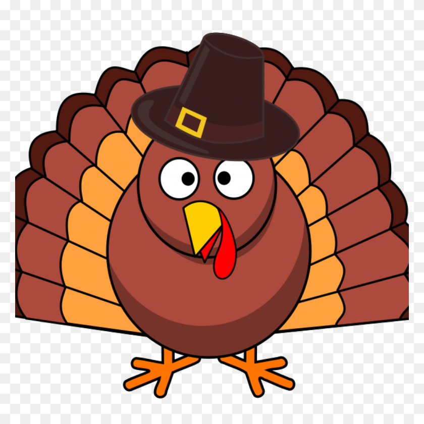 1024x1024 Clip Art Turkey Images Free Clipart Download - Free Animated Thanksgiving Clipart