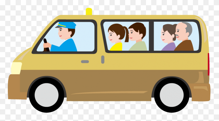 781x406 Clip Art Volkswagen Double Cab Clipart - Taxi Clipart