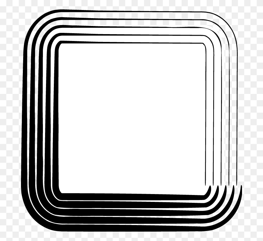 706x710 Clip Art Windows - Win Clipart Black And White