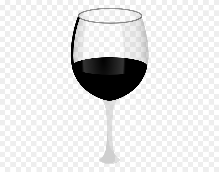 300x598 Clip Art Wine Glass Clipart - Red Wine Clipart