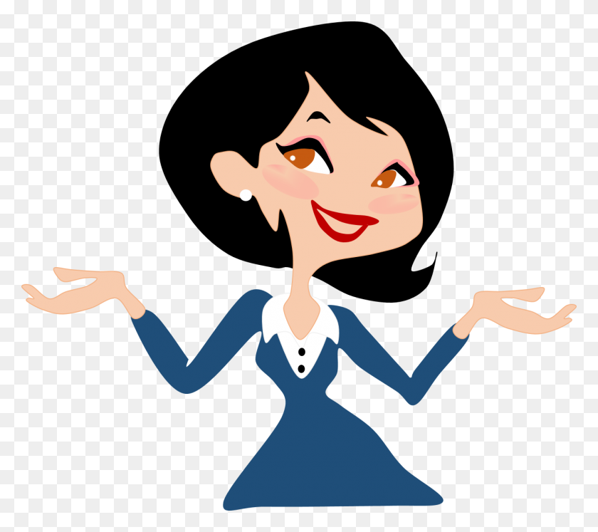 1279x1127 Clipart Mujeres - Persona Que Mira Clipart