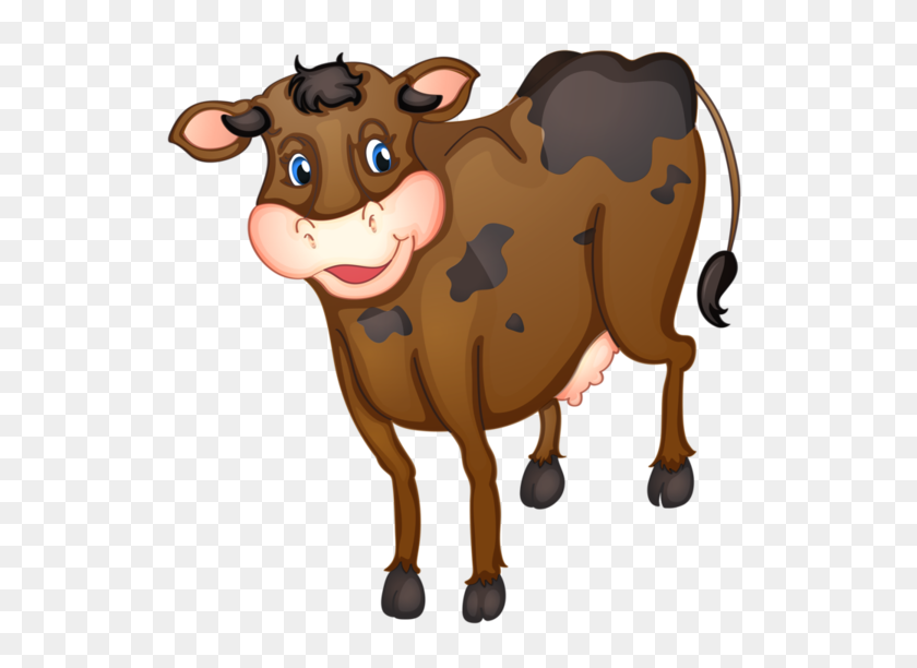 600x552 Картинки Корова, Животные И Фермы - Молочная Ферма Клипарт