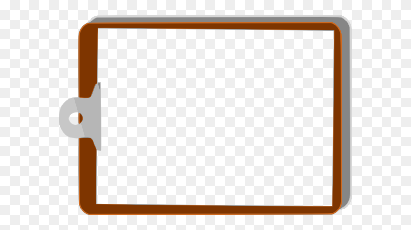 600x411 Clip Board Left Clipart - Board Clipart